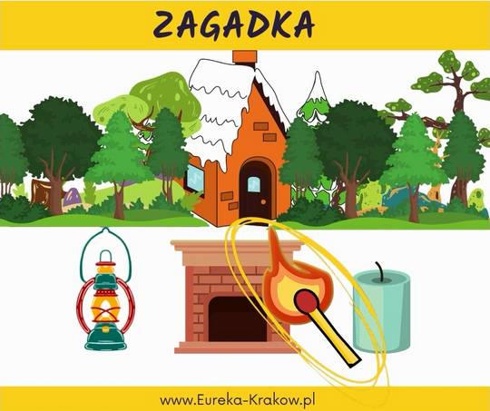 Rozwiązanie zagadki z domkiem w lesie.