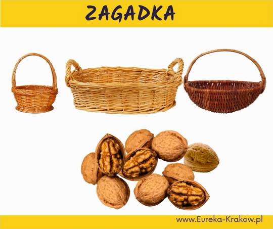 Jak poukładać orzechy w koszykuach.